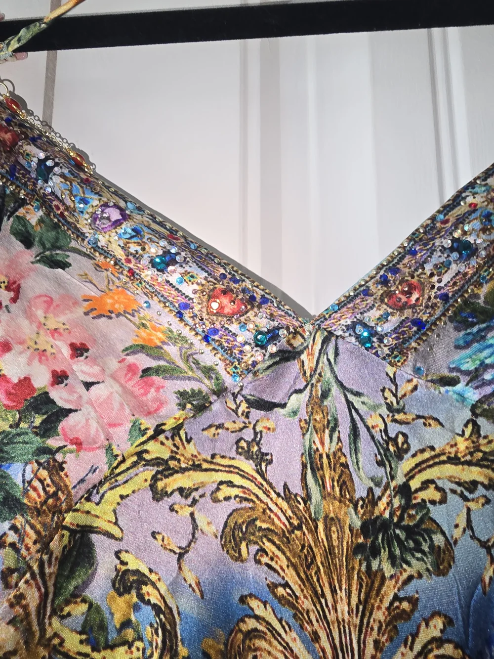 NEW!!Camilla * Unicorn Kindest One Of All Fairy-Tale SILK Maxi Dress Sold Out! - Picture 7 of 14